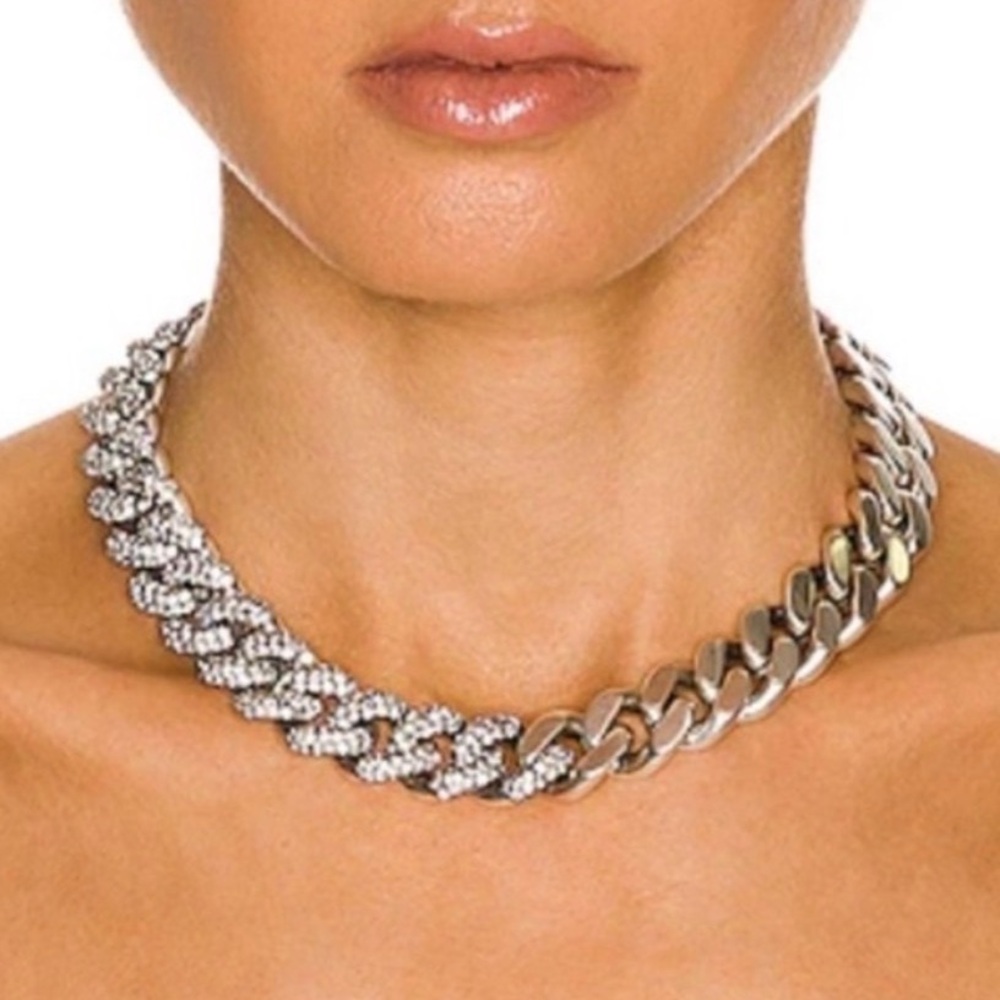 YSL SAINT LAURENT CHOKER NECKLACE - Picture 1 of 8